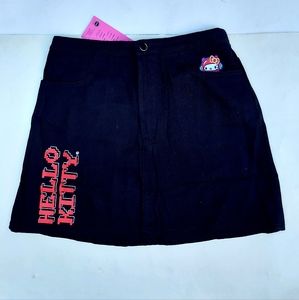 One of a Kind - Hello Kitty Denim Skirt